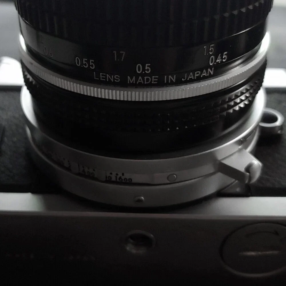 Vintage Nikkormat/Nikon FT2 35mm Film Camera + 50mm Nikor Lens
